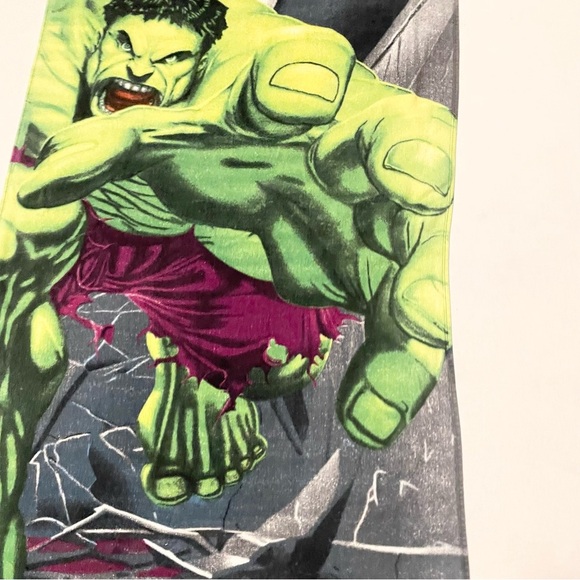Vintage 2003 Marvel Hulk Beach Towel - Picture 6 of 16